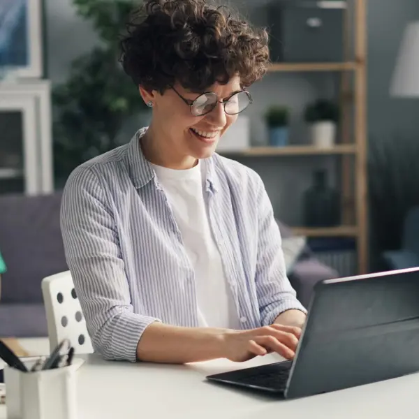 Woman On Laptop