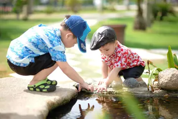 Boys Playing