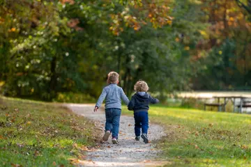 Boys Running