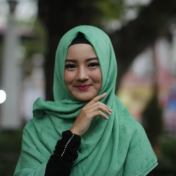 Girl Wearing Hijab