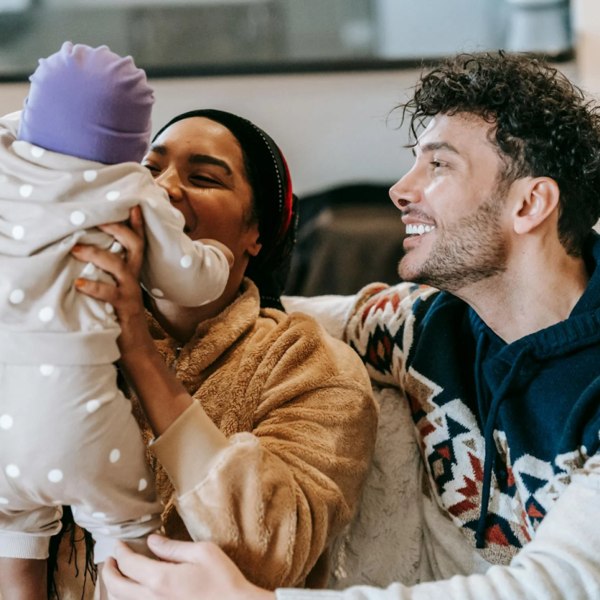 Woman, Man And Baby